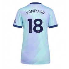 Arsenal Takehiro Tomiyasu #18 Tredjedrakt Kvinner 2024-25 Kortermet